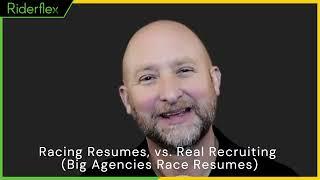 The Truth Behind Big Recruiting Firms: Resumes Race, but Results Disappoint  | Riderflex Podcast