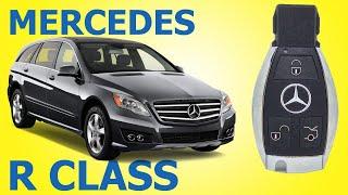 Mercedes Benz R Class изготовление дубликата чип ключа зажигания рыбки в Минске. Key Programming