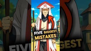 Hiruzen's 5 DEADLY Sins: How the Third Hokage DOOMED Konoha! 