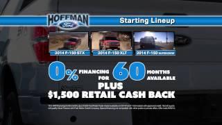 Football is back and so is 0% for 72 months at Hoffman Ford!