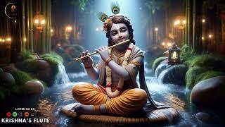 Ethereal Bliss: Krishna Flute Music, Indian Flute Meditation Music || Stress Relief