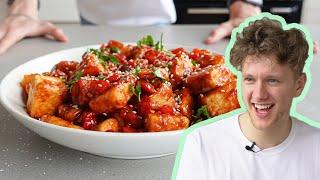 SWEET & SOUR TOFU *quick and easy*