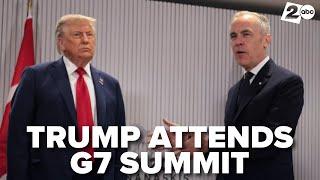 US President Trump joins other G7 leaders in Canada for summit amid Israel-Iran crisis, trade wars