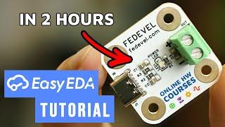 Easy & Quick EasyEDA Tutorial - USB-C Power Supply Design + Box in 2 Hours