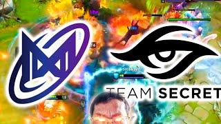 NIGMA vs SECRET - HE IS ALONE ▌ELITE LEAGUE DOTA 2024