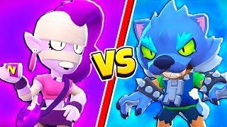 ЭМЗ ПРОТИВ ЛЕОНА ОБОРОТНЯ! 1 на 1 в Бравл Старс! НОВЫЙ ПЕРСОНАЖ "ЭМЗ" в BRAWL STARS!