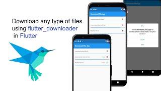 Download any type of file with Flutter (ARABIC) - تحميل اي نوع ملف فلاتر