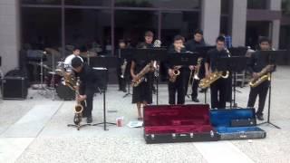 The North Torrance Jazz Band Performing at the Armstrong Theater