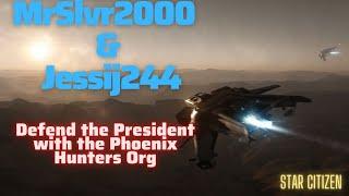 Star Citizen - MrSlvr2000 &  Jessij244 Running Beacons and Bounties