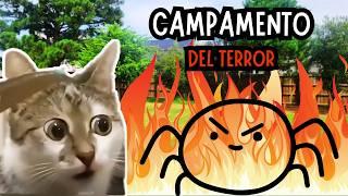 CAMPAMENTO DEL TERROR , anécdotas random (meme de gatos)