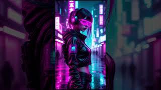 Неоновый Киберпанк | RichYLina AI-клип в стиле 80s Synthwave | 2025 #cyberpunk