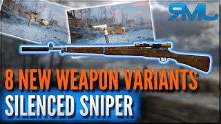 SILENCED SNIPER RIFLE - 8 New Weapon Variants! - Battlefield 1 News