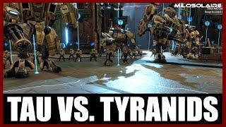 Tau [3000] vs. Tyranids [3000] | Tau DLC | Warhammer 40K Battlesector