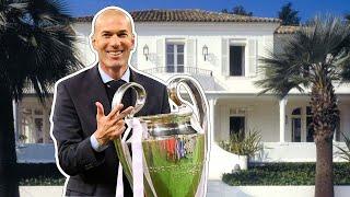 How Zinedine Zidane Lives and How Much He Earns