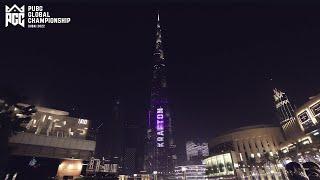 PUBG Esports on Burj Khalifa | PGC 2022