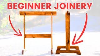 Learn BEGINNER WOODWORKING making these sawhorses