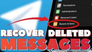 How to See Deleted Messages on Telegram. How to Recover Messages