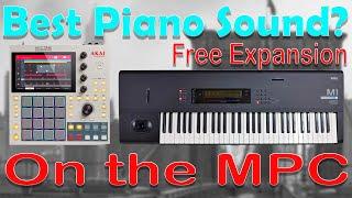 Akai MPC Tutorial. FREE! The Korg M1 Piano Pack MPC. For Old School House, RnB, Hip Hop, 90s. FREE!