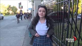 School Kilts too Short at Villa Maria Catholic School