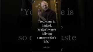 Steve Jobs' Quotes | Life Changing Quotes | Best Motivational #shorts