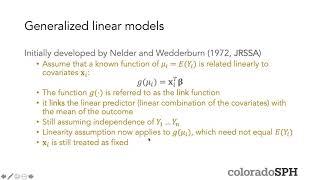 L1.3 Components of GLMs