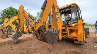 JCB 3DX Bucket Change to Government Loan Home Foundation | jcb video