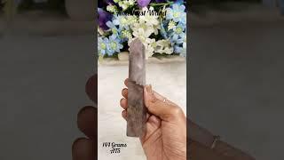 Bellarosa Gems | Natural Amethyst Wand | 144 Grams | Healing Crystals  #agate #reikicrystalproducts