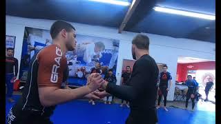 Hand Fight To Arm Triangles