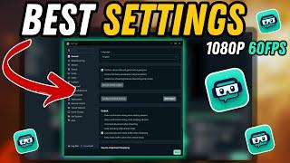 The BEST Streamlabs Settings Streaming 1080P 60FPS | (NO LAG)