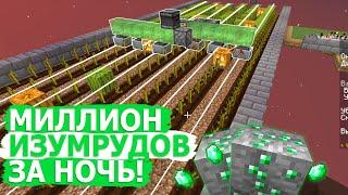 SkyBlock #3: Комбайн на ферме арбузов и тыкв! #РедстоунСезон