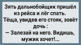 Как Теща Зятю с Эрекцией Помогла! Сборник Свежих Анекдотов! Юмор!