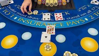 Blackjack | $700,000 Buy In | EPIC $100,000 HIGH STAKES BETS! BETTING HUGE AT THE BEST TIMES!