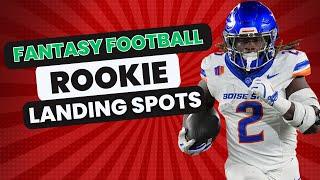 BEST Fantasy Football Landing Spot For 2025 NFL Draft Prospects