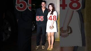 Bollywood Actors Real Life Partner Age Gap || Bollywood Couples Age Different#shorts #trending #love