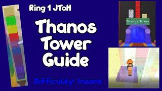 Thanos Tower (TT) Guide | Roblox JToH