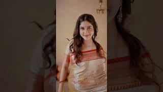 ️ You won’t believe this look before!Rich-bordered tissue saree—luxury in every drape.