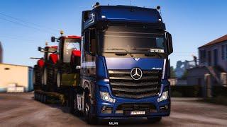 Mercedes Actros MP4/MP5 OM470 V2 - Euro Truck Simulator 2 Mod