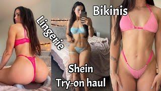 Shein try-on haul lingerie sets and swimwear!