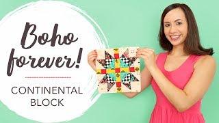 How to Make a "Continental" Quilt Block