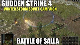 Sudden Strike 4 Finland Winter Storm DLC | Soviet Campaign | Battle of Salla