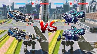 WRNew Weapon Prothos VS Chione Weapon Comparison |WAR ROBOTS|