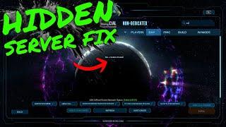 Hidden Server Fix For Ark Survival Ascended!!! How to connect to servers you can not find anymore!