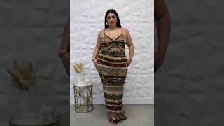 Plus Size Fearless Babe Dress Fashion Collection