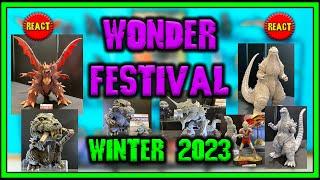 Wonder Festival Winter 2023 Reveals! Godzilla, Kaiju, X-Plus, etc. !