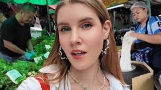 INSIDE the CRAZIEST Bangkok Market!  Raw Meat, Live Fish & Sweet Thai Fruits  Khlong Toei Market!