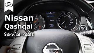 Nissan Qashqai Service zurücksetzen | service reset | VitjaWolf | Tutorial | HD