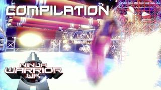 Ninja Warrior UK 2017 Splash Compilation   | Ninja Warrior UK