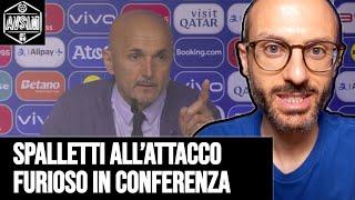 SPALLETTI FURIOSO! Sbotta con i giornalisti in conferenza dopo Croazia-Italia 1-1 ||| Avsim Out