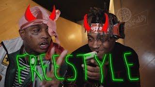 Ski Mask & Juice WRLD - EVIL TWINS Freestyle