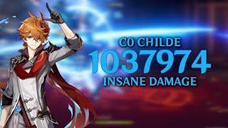 C0 CHILDE HITTING 1 MILLION DAMAGE │Genshin Impact